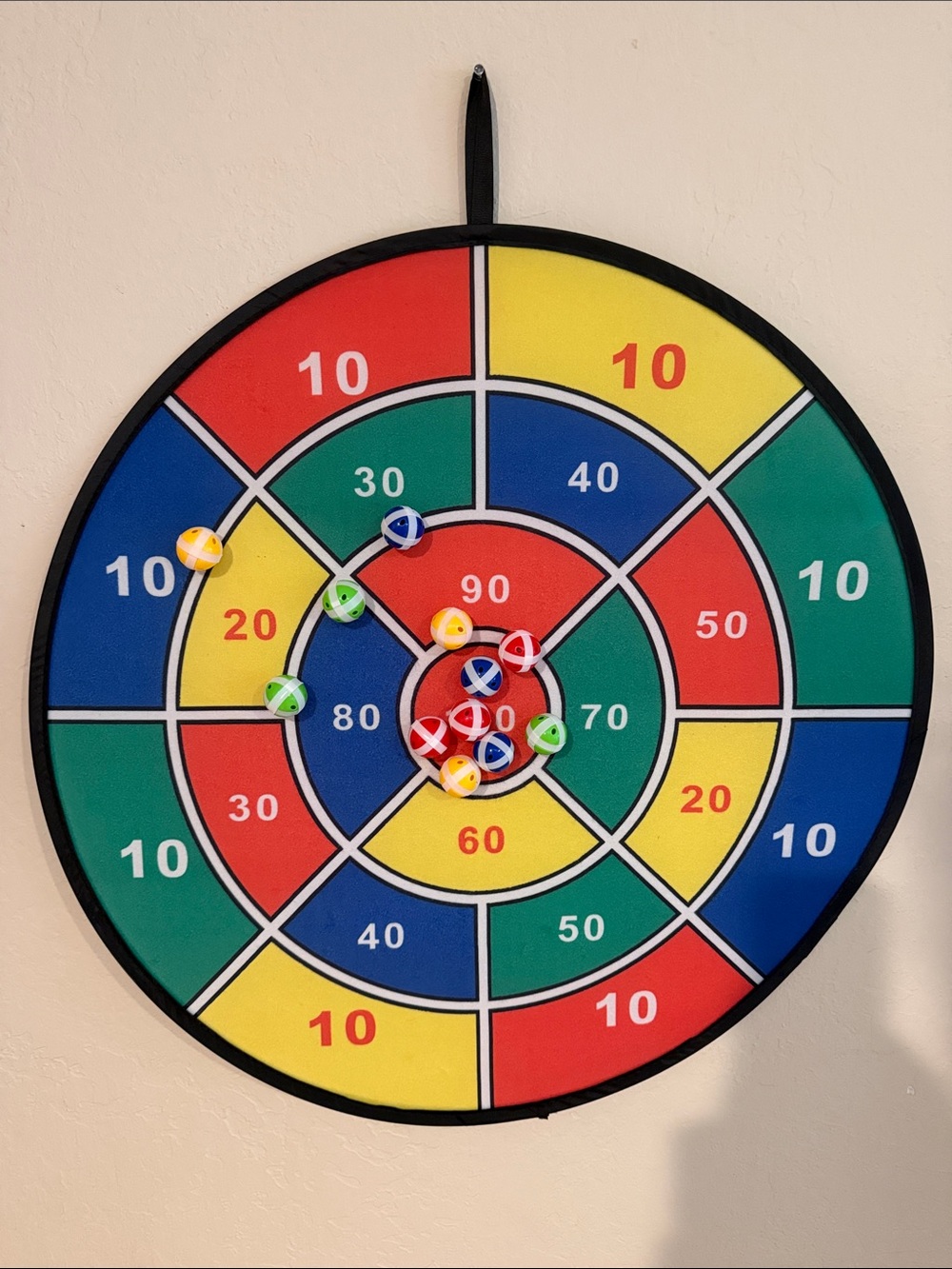 Classic Kids Magnetic Dartboard Game - Multi Color